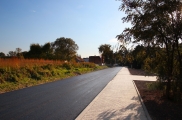 Access road – Logistic Park in Modlniczka by Cracow